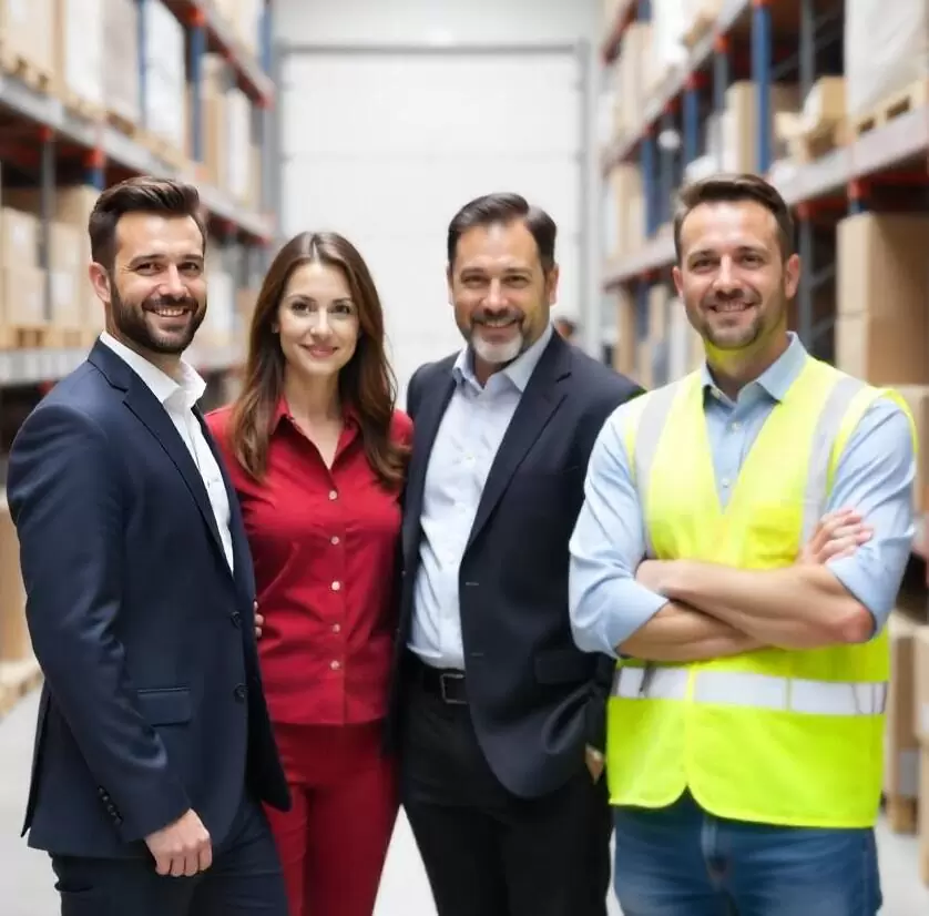 productos para el cuidado personal.Personal de empresa productos de cuidado personal